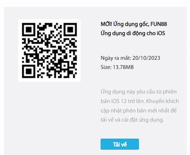 Xác thực cấu hình doanh nghiệp tin cậy khi cài đặt App Fun88 cho iPhone iOS theo chuẩn 2026